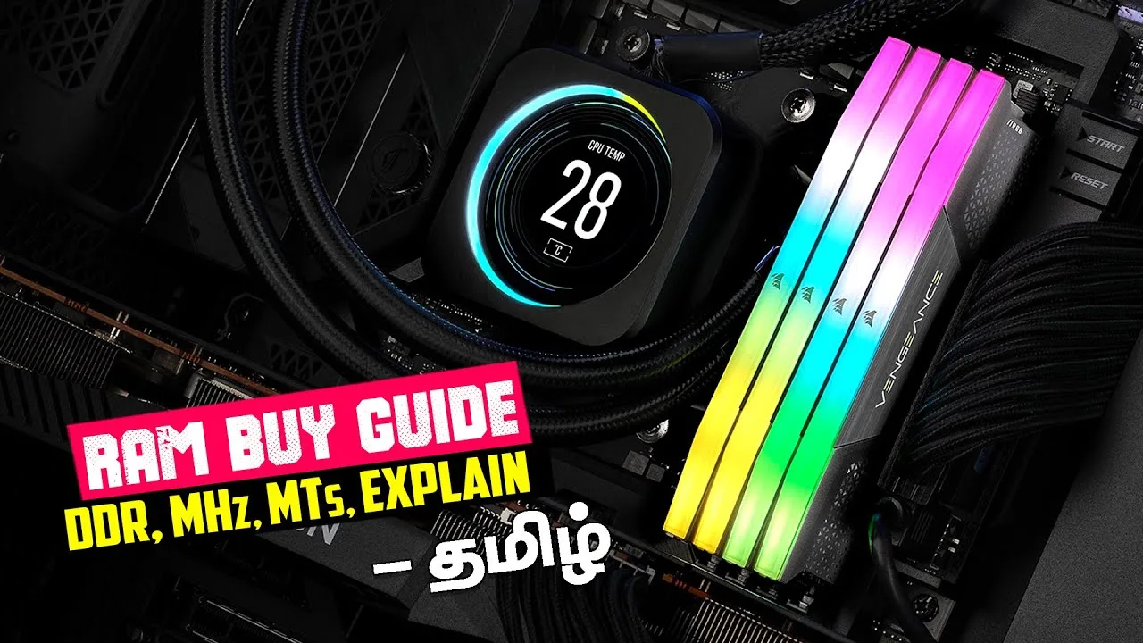 PC RAM Buy Guide in Tamil - DDR, MHZ, MTS, Clock Speed Explained